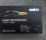 30.06 ammo Sako 150 grain Super Hammerhead