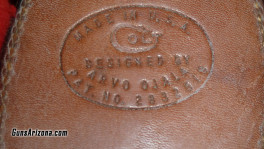 holsters Arvo Ojala single holster stamp saa
