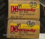 .357 Sig Ammo, 40 rounds - $25