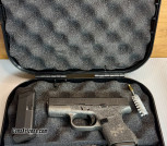 Glock 42 .380 Pistol /w Custom Stippled Grip