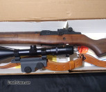 Springfield M-1A Standard w/ SA Govt. Mdl 4-14x56 scope