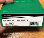 .257 Roberts reloading dies - RCBS