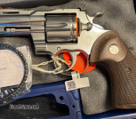 Colt Python LNIB 357 magnum 3” not fired , stainless steel 