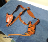 Triple K  leather shoulder holster