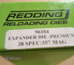 Redding Expander Die #96184 for .38spl/.357mag