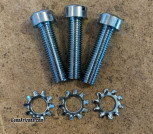 AFMC AR15/M16/M4 GRIP SCREW AND WASHER / LOT OF 100 SETS / NEW