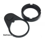AFMC AR15/M4 CARBINE STOCK END PLATE AND LOCK RING / NEW