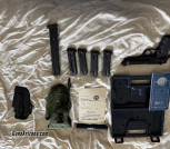 Beretta 92 FS 9mm Pistol and Supressor