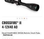 Vortex crossfire 2 4-12x40 