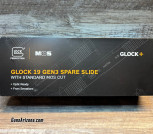 NIB: Glock 19 Gen 3 (MOS) factory slide + RMR optic plate 