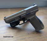 Canik TP9SF w/ Olight mini Valkyrie and Custom holster
