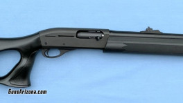 a shotgun