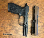 WTS SIG p320 grip and upper slide assembly 