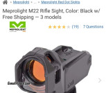 Israeli meprolight m22 comes with a factory illuminator 