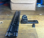 KRA Marlin sights, 1894, Micro Click Adjustable, Blued Steel