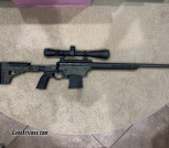 Savage Axis II Precision 6.5 Creedmoor OD Green/Matte Black Bolt Action Rifle