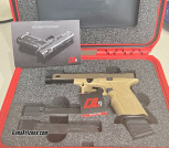 Zev Tech OZ9 Standard FDE pistol with threaded barrel NIB