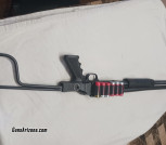 Mossberg 500A 12 Gauge Pump Shotgun - Shell Sidesaddle - Folding Stock