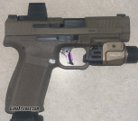 Upgraded canik MC9LS for trade 