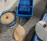 Dillon Tumbler , media , and separator