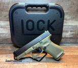 NIB: Glock 19 (Gen 5) w/ OD Green frame