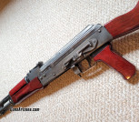 Custom Romanian AKM 7.62x39 WASR-10 w/ Russian Red Furniture & ALG Trigger