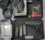 Sig Sauer SP2022 9mm Handgun + accessories