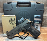 SIG P229 Legion (SAO) + Romeo 2 w/ full shroud & suppressor height X-Ray sights 