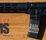 Shark Coast Tactical Dark Maga Trump Custom Cerakoted AR-15 5.56/.223