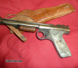 BENJAMIN FRANKLIN MODEL 137 AIR PISTOL w/ HOLSTER