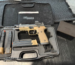 Sig Sauer p320 axg combat 9mm threaded 