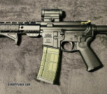 AR15  w/Sig Romeo 7s green dot, rifle case & many extras
