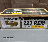 Monarch Steel REM .223 55gr 520 rnd sealed metal can 