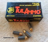 TulAmmo 9mm ammo 115gr FMJ