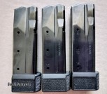 3 SIG SAUER 9MM 15 ROUND MAGAZINES 