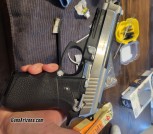 Taraus pt92afs stainless railed 