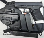 Like New Glock 23 Gen 4, Trijicon Nights + Apex Trigger | Extended Mag, Alien Gear Holster 40S&W