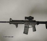 AR15 5.56 ELFTMANN TACTICAL STOCK  with TONS of trickery.... BRAND NEW!! PSA complete upper
