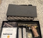 Custom & Collectable Kimber K1911 Black Deluxe Pistol .45 ACP