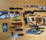 CVA PISTOL KIT + PARTS/ACCESORIES