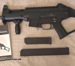Heckler & Koch USC, 45 acp, as new with manual and 2 magazines. 16” barrel, skeleton stock, forward vertical grip