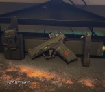 HELLCAT PRO N RED DOT (extended mag and two 15 round mags)