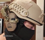 Level 3 hemet with walker ear pro setup