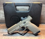 CZ P-10c in FDE color w/ Viridian RFX-15 optic... new/unfired! 
