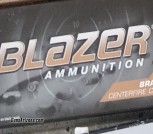 9mm Ammo Blazer Brass, 9mm Luger, 147 Grain, Full Metal Jacket, 950 fps 50 BRASS CASES