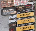 9mm Ammo  13 boxes   different variety of brands 