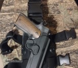 1911 drop leg polymer holster setup 