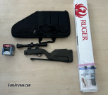 Ruger 10/22 x22 takedown with scope, case, 3 mags and ammo