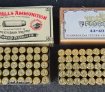 44-40 Factory New Ammunition Black Hills & Fiocchi 
