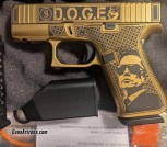 Glock 43X Musk / Trump Custom D.O.G.E Pistol - New